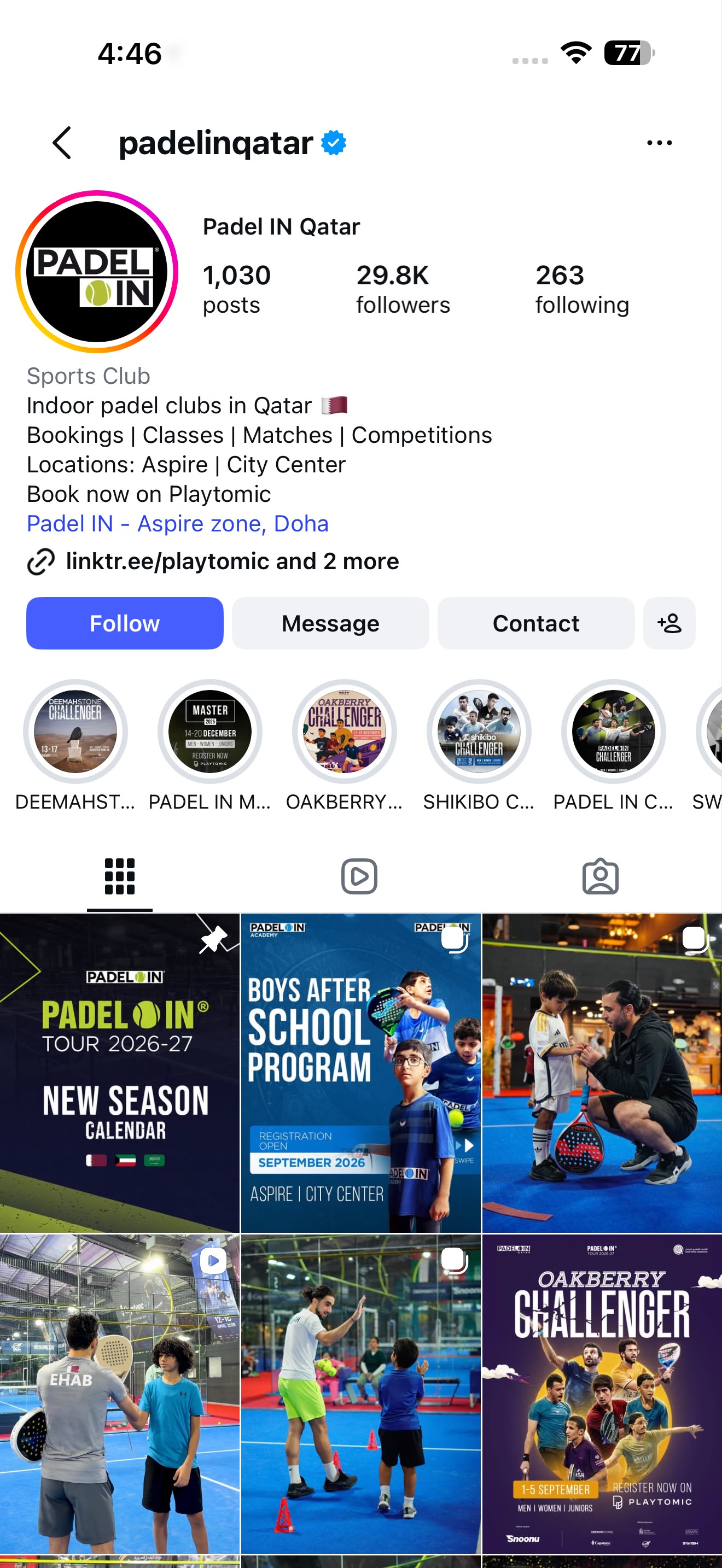 Padel In Instagram